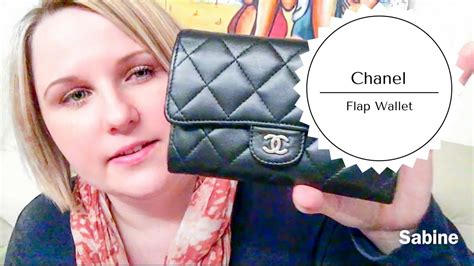 chanel flap wallet review